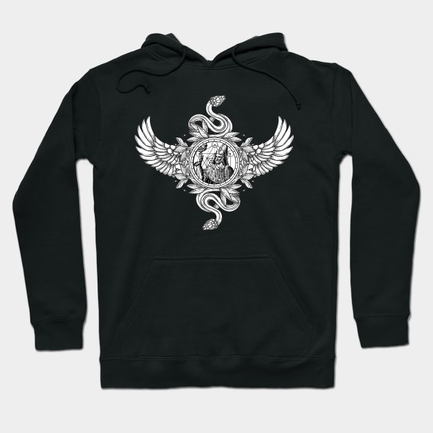 Hermes Trismegistus - Hermetic Hermeticism Alchemy Occult Thoth Hoodie by AltrusianGrace